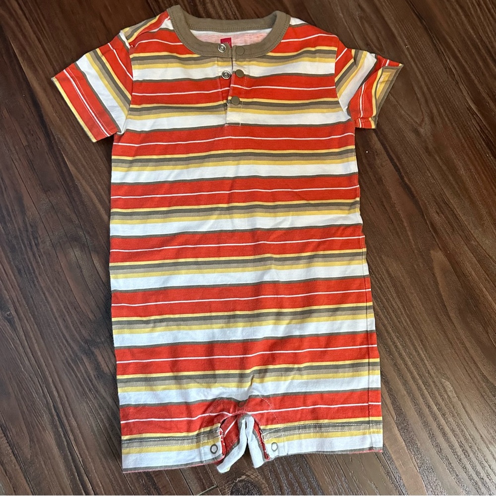 Tea Striped Romper 12-18m